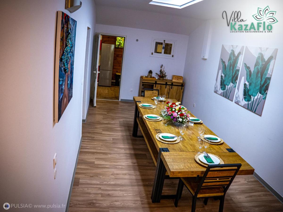 La villa KazAFlo Piscine, jacuzzi, SPA, brasero - Ferienwohnung