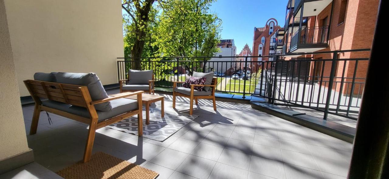 Komfortowy Apartament Przy Bramie Targowej z tarasem- Old Town - Ferienwohnung