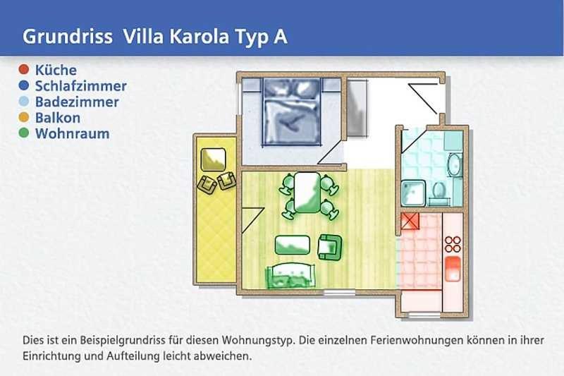 Villa Karola - Fewo Kempka  45484 - Ferienwohnung Göhren