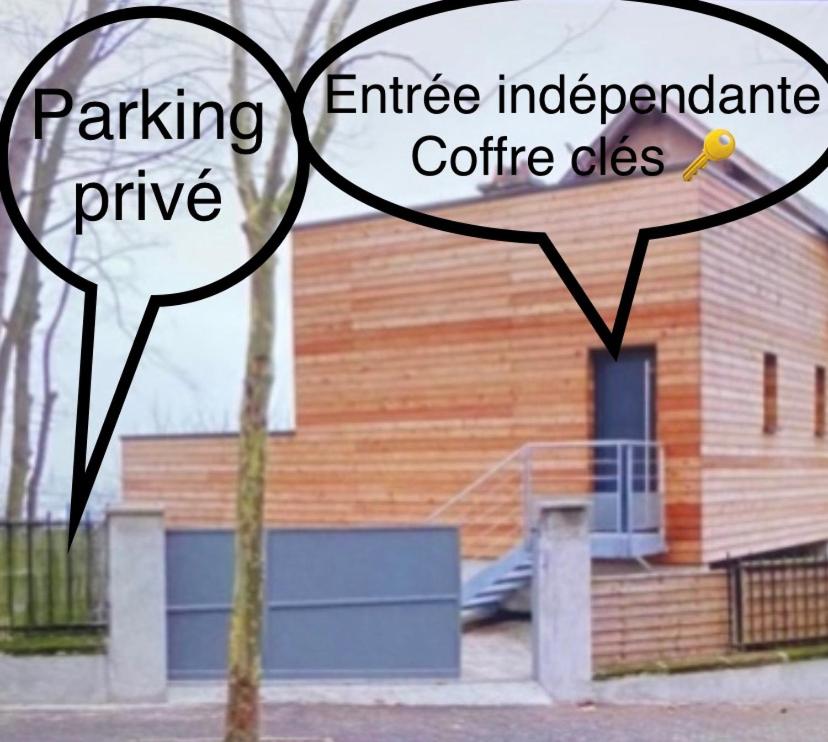 La Terrasse du Belvédère-appartement 3 chambres-Nancy- avec stationnement - Ferienwohnung