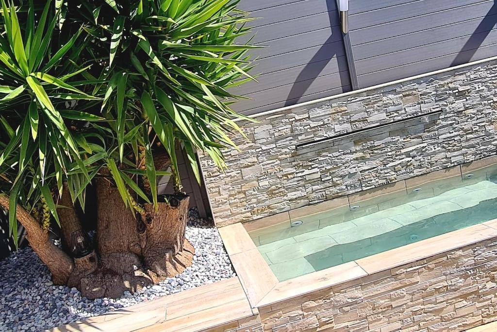 Maison pleine de charme avec grand jacuzzi privé - B&B