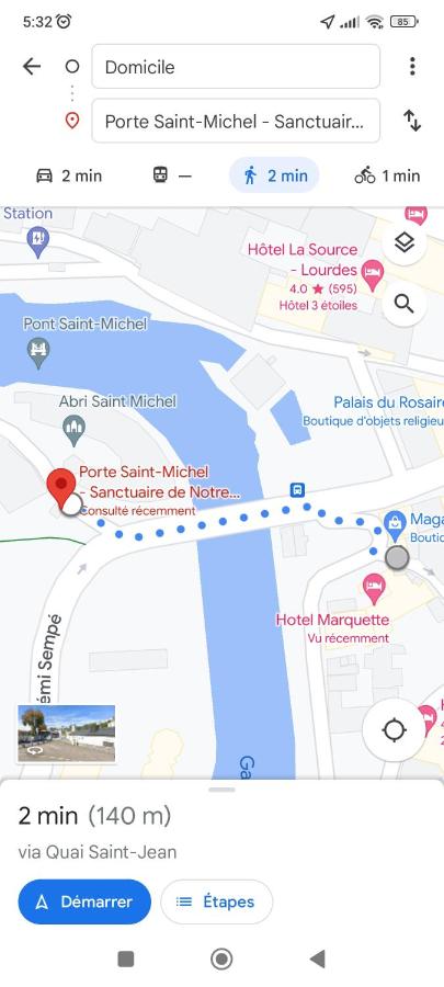 Chambre chez Marie et Didier 1 minute à pied du sanctuaire de Lourdes - B&B Lourdes