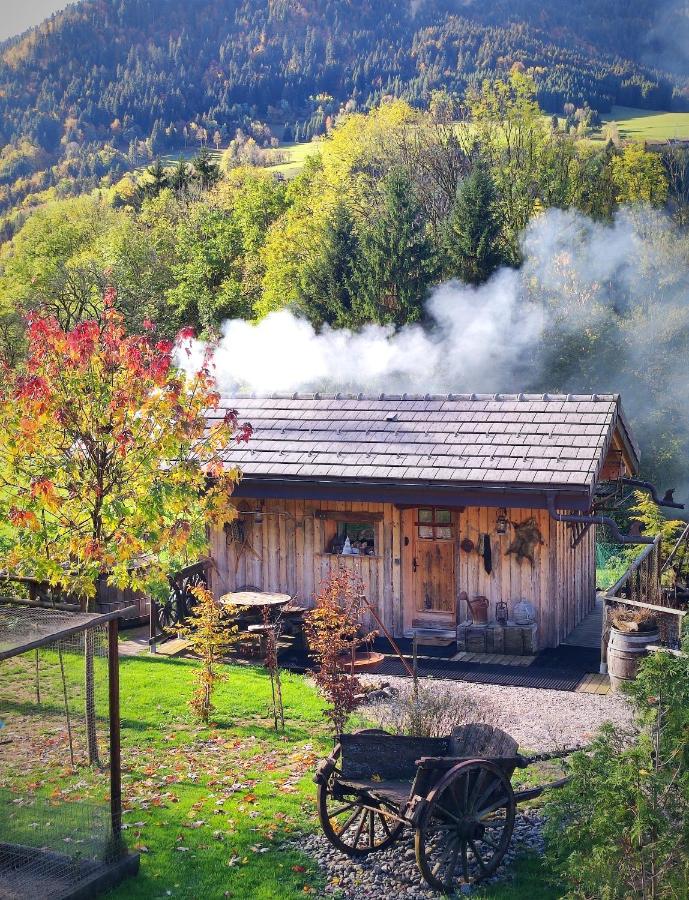 Chalet trappeur - Ferienwohnung Le Biot