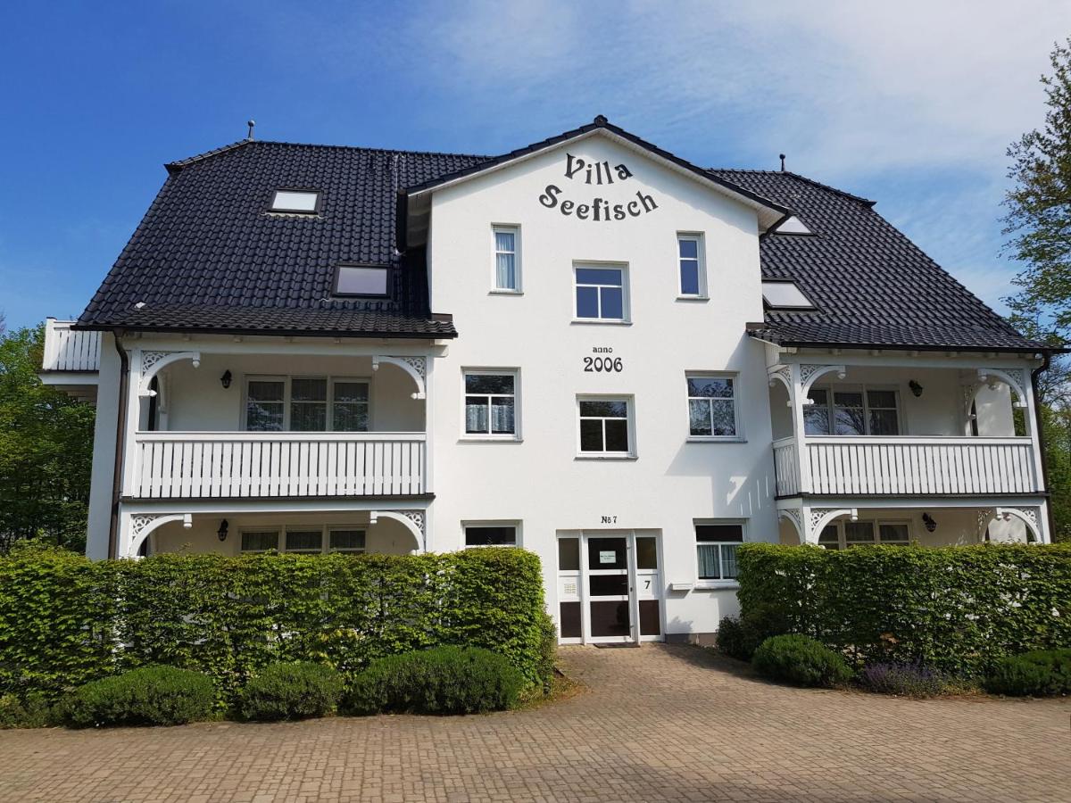 Villa Seefisch, Wohnung 1 mit Terrasse - B&B Ostseebad Göhren