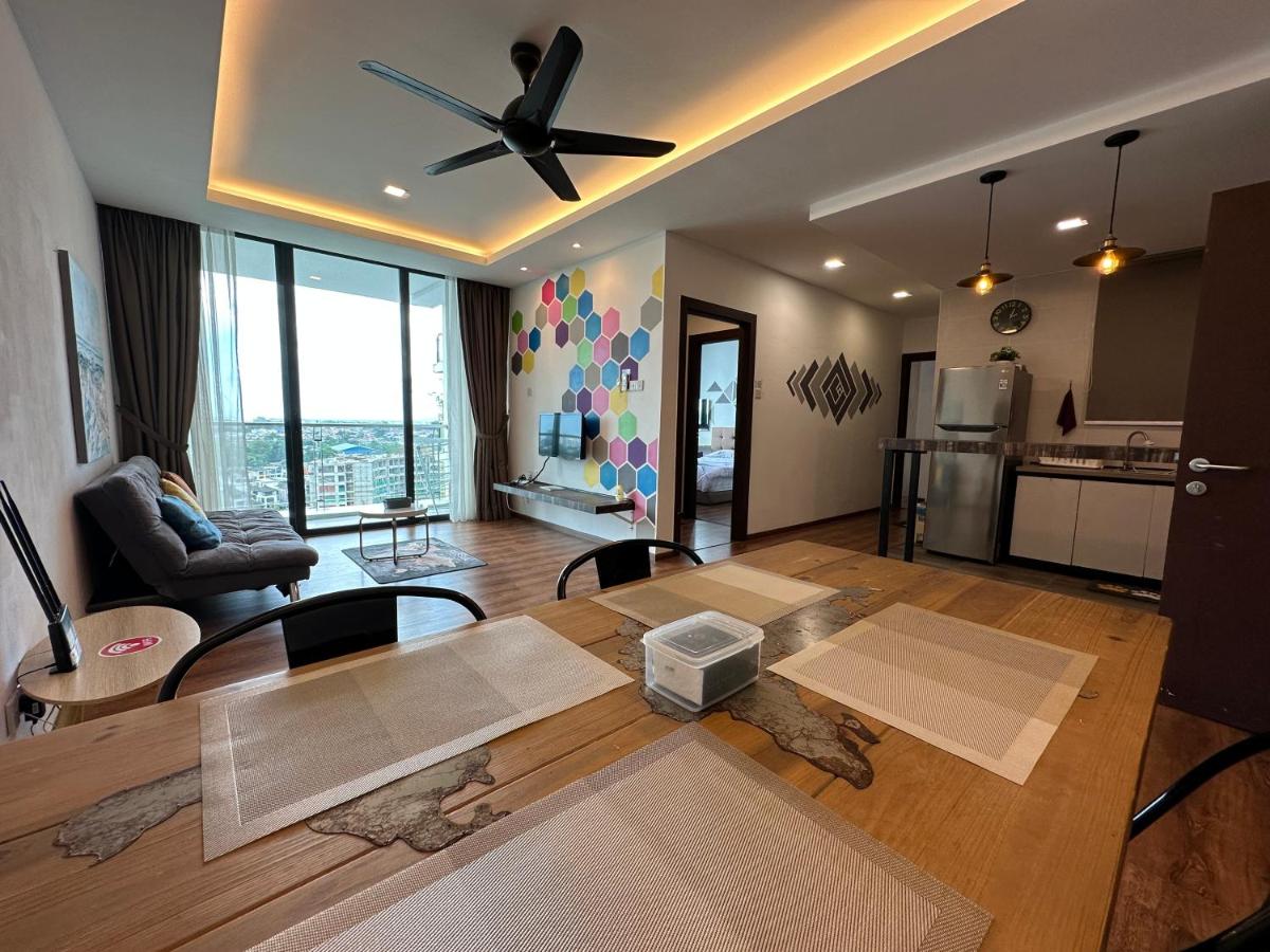 B&B Kuching - HK Homestay 2 Vivacity Jazz 1 Apartment - Bed and Breakfast Kuching