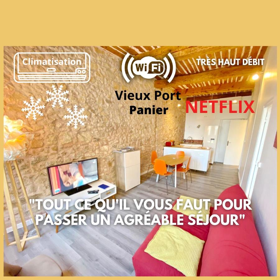 B&B Marseille - Vieux Port Proximité Panier Clim Central Cachet - Bed and Breakfast Marseille