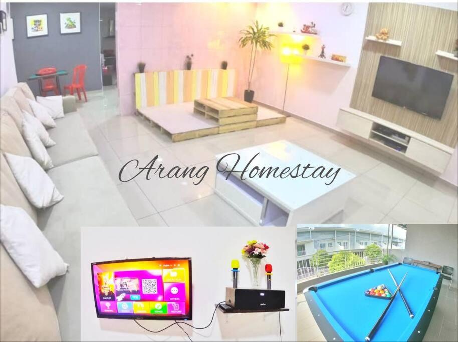 Arang Homestay14pax 4room(BBQ)(Kbox)Near to Beach - Bed and Breakfast