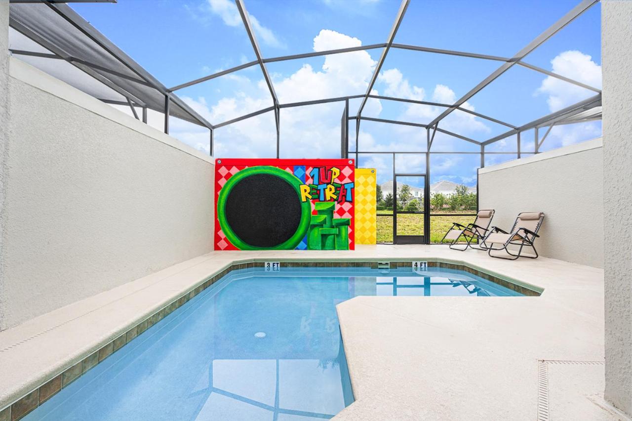 Mario Murals - Private Pool - Lazy River Disney - B&B Davenport