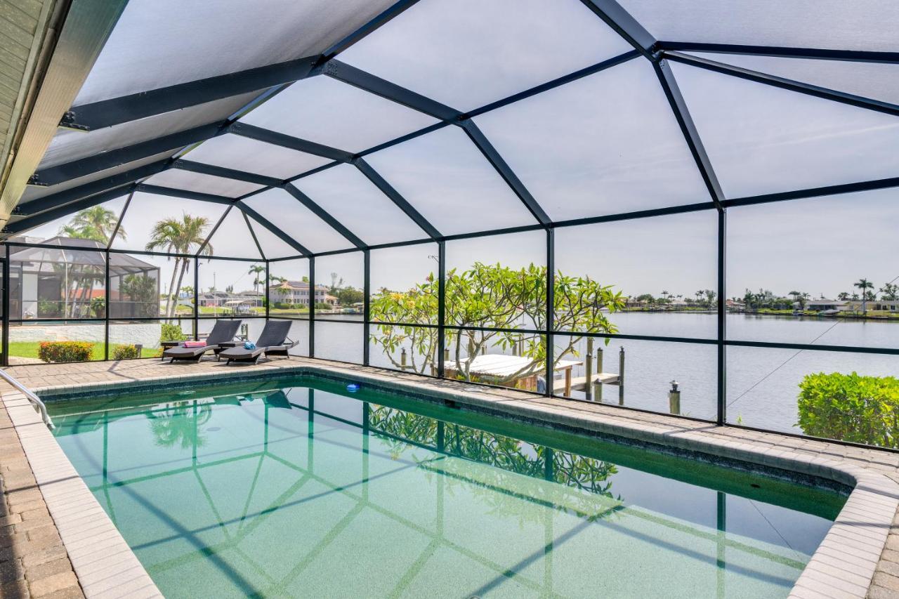 Waterfront Cape Coral Home with Pool and Gulf Access - B&B