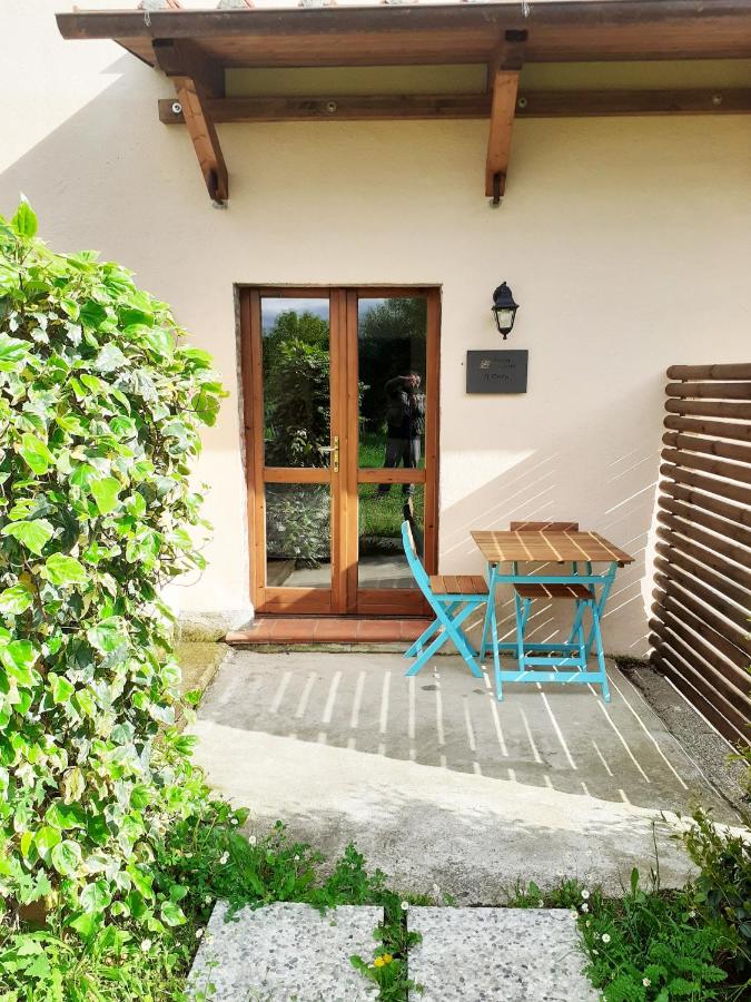 Dreibettzimmer mit Gartenblick