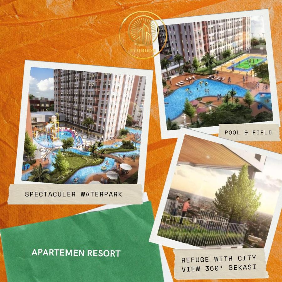 Apartemen Transpark Juanda Bekasi by FYM ROOM - Chambres d'hôtes Pedurenan