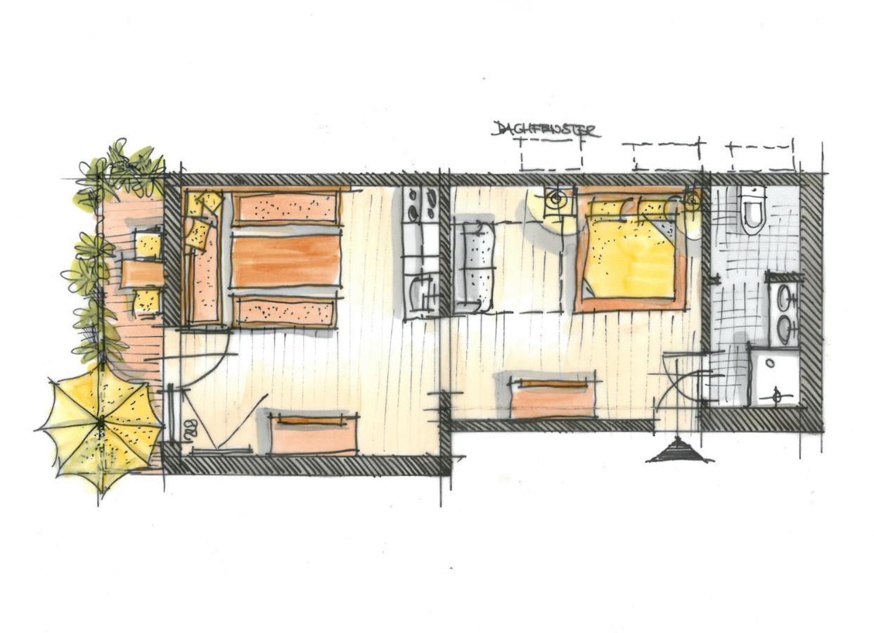 Apartment mit 1 Schlafzimmer