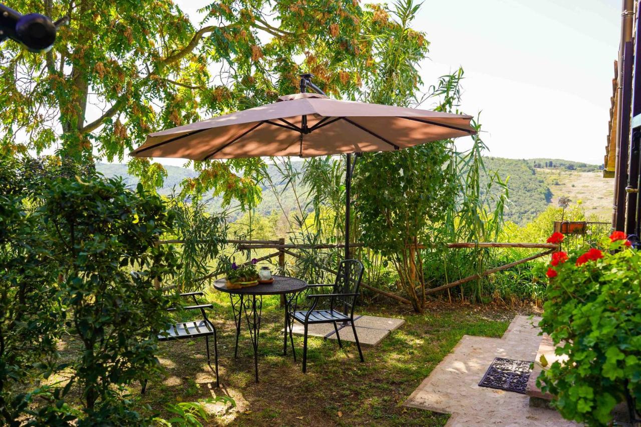 Studio mit Gartenblick