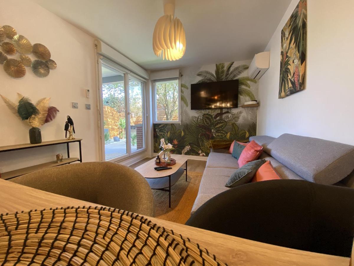 B&B Blagnac - Le Jungle : T2 avec jardin et jacuzzi - Bed and Breakfast Blagnac