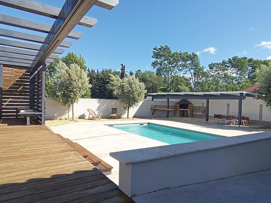 B&B Sallèles-d'Aude - Villa Moderne avec Piscine proche Narbonne - Bed and Breakfast Sallèles-d'Aude