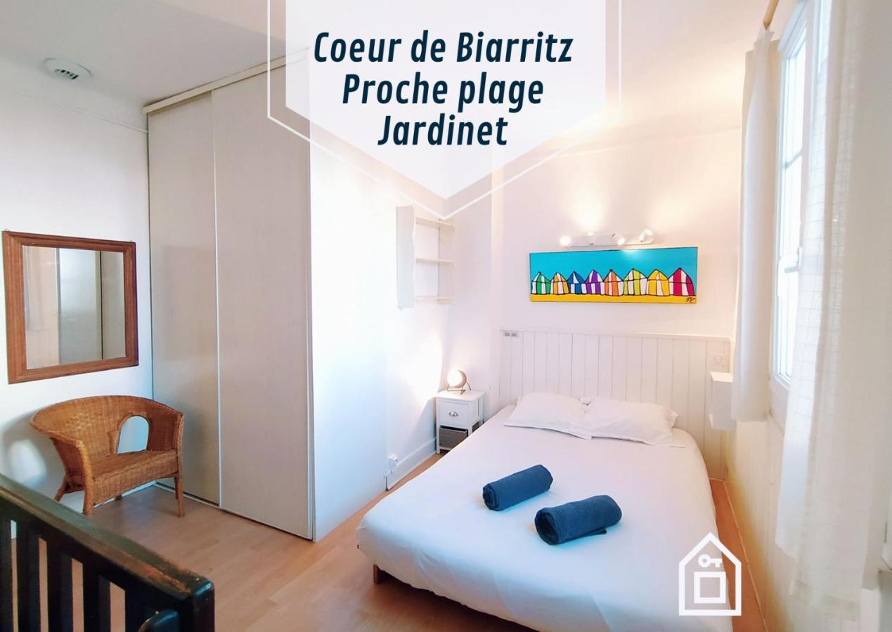 Lalanne Btz, Duplex Jardinet près de la Plage - B&B