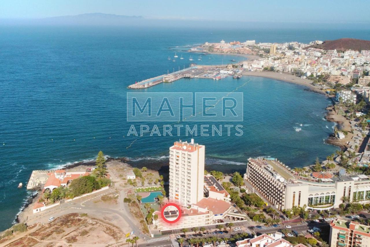 Modern apartment with stunning ocean and pool view - B&B Los Cristianos
