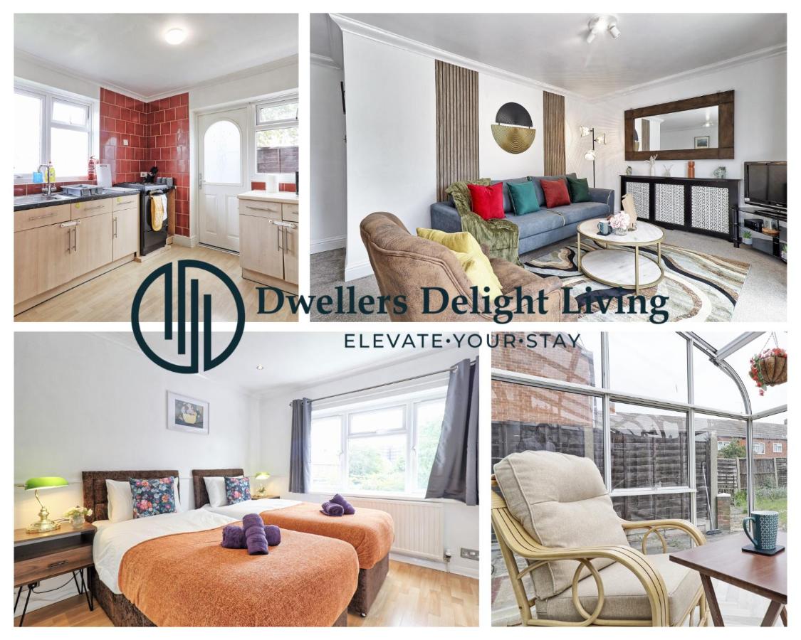 Elegant 3 Bedroom House in Basildon - Essex Free Parking & Superfast Wifi, upto 6 Guests - B&B Basildon