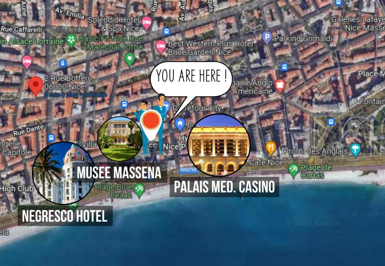 Nestor&Jeeves - STUDIO RIVIERA - Central - Very close sea - B&B Nizza