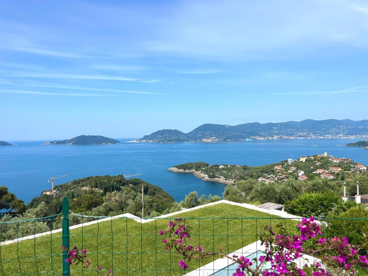 Appartamento vista mare a Lerici con parcheggio privato gratuito - B&B