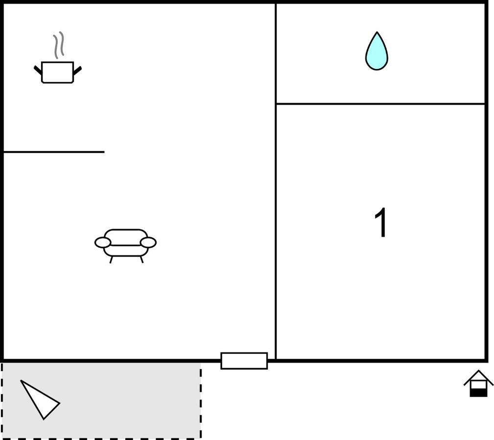 Appartement met 1 Slaapkamer