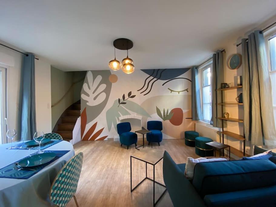 Luminieuse maison de pêcheur avec terrasse - Chambres d’hôtes Saint-Valery-sur-Somme