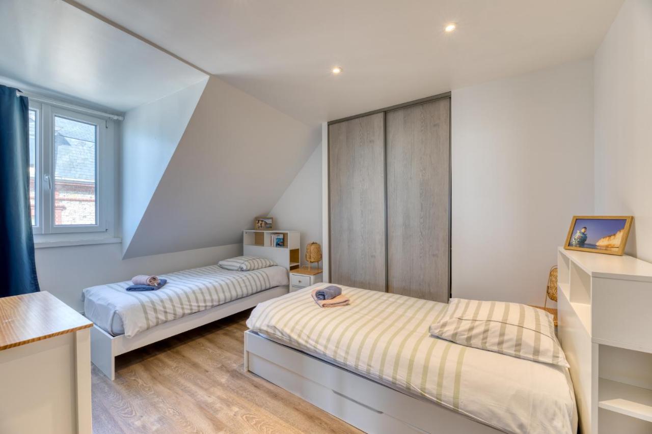Les pieds dans l eau à Fécamp vue mer - Ferienwohnung