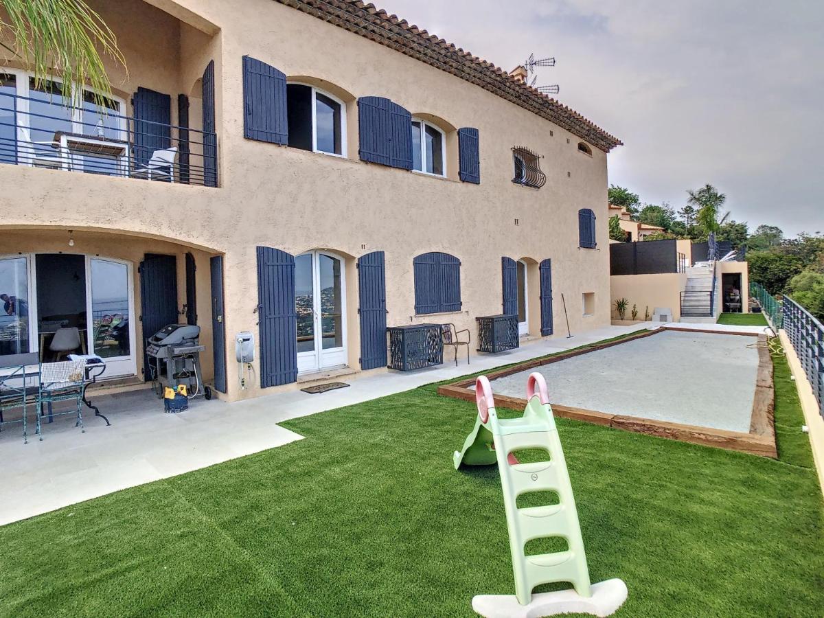 Amazing sea view Villa near Cannes, Pool, 5 bedrooms, 4 bathrooms - B&B