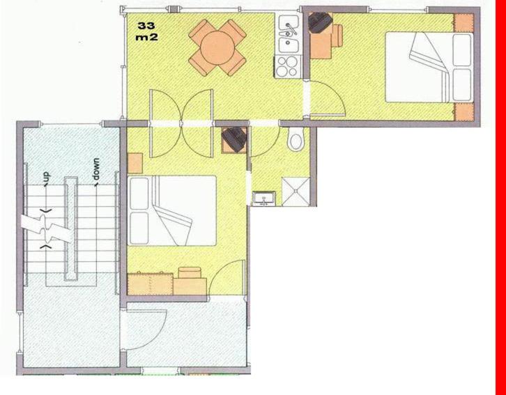 Apartment mit 2 Schlafzimmern