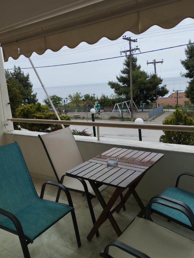 Seaview to Olympus, sunny, cosy apartment - B&B