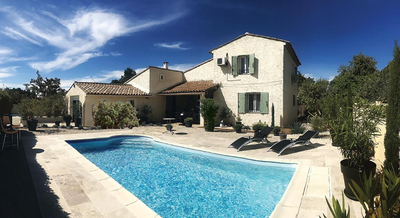 Villa tout confort, piscine - Au pied du VENTOUX - B&B Saint-Didier