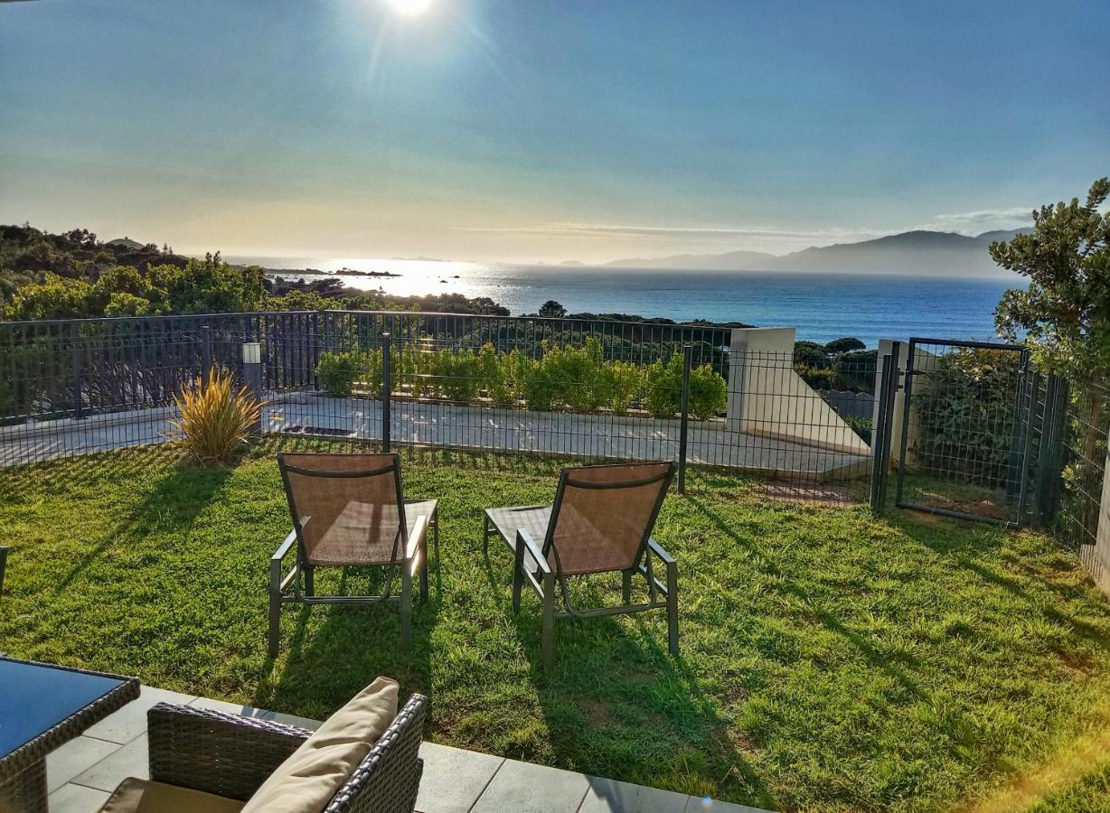 Les Rivages de Stagnola Appartement T3 vue mer et montagne plage 200m climatisé - Chambres d'hôtes Pietrosella