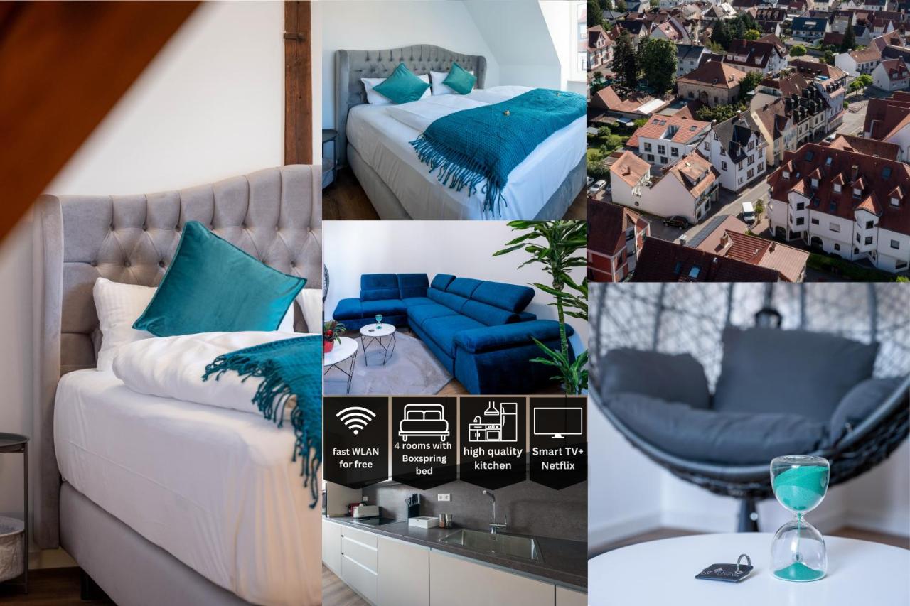 B&B Hemsbach - Lit Living - Luxury - Box Spring - Parking - 4 Bed Rooms - 13 persons - Duplex apartment - Bed and Breakfast Hemsbach