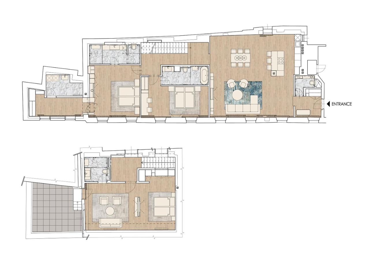 Appartamento con 3 Camere da Letto