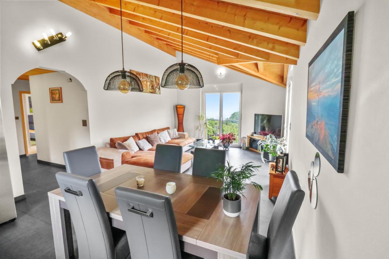 Logement avec vue sur la plaine - B&B Troistorrents