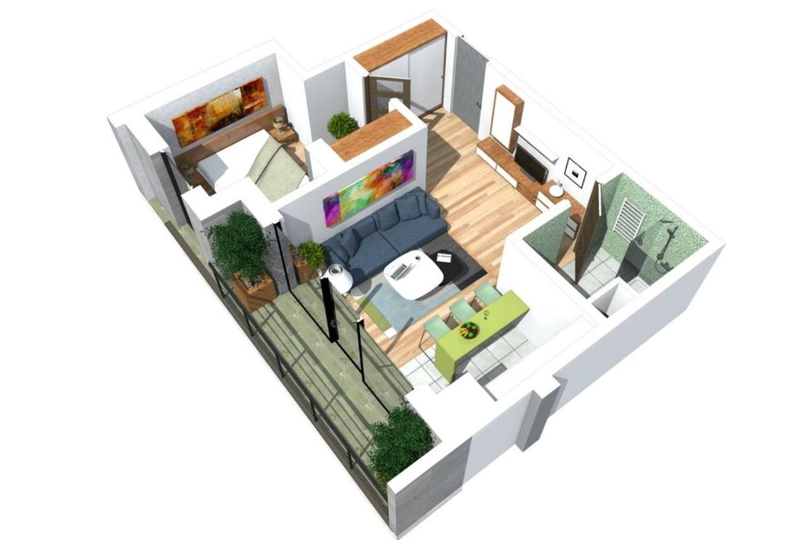 Appartamento con Balcone