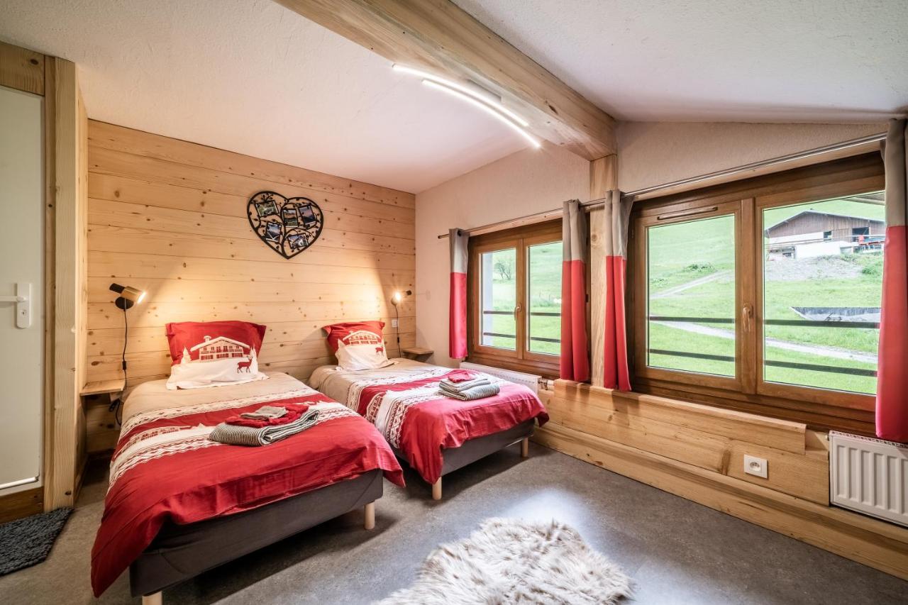 B&B Abondance - Coeur de Charmy pour 10 avec Spa - Bed and Breakfast Abondance