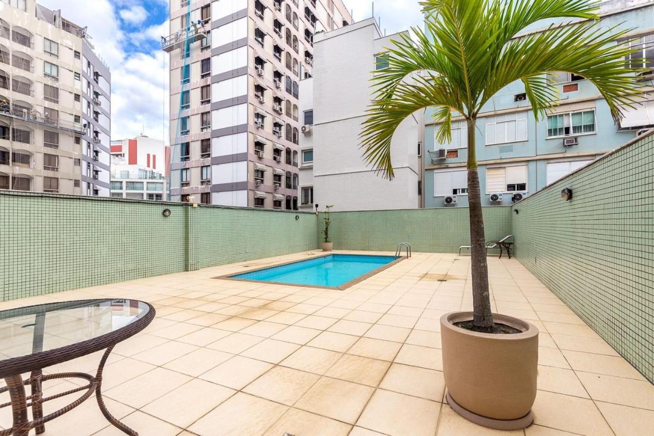 CurtaIpanema: Flat qd praia c/varanda piscina vaga - Ferienwohnung Rio de Janeiro
