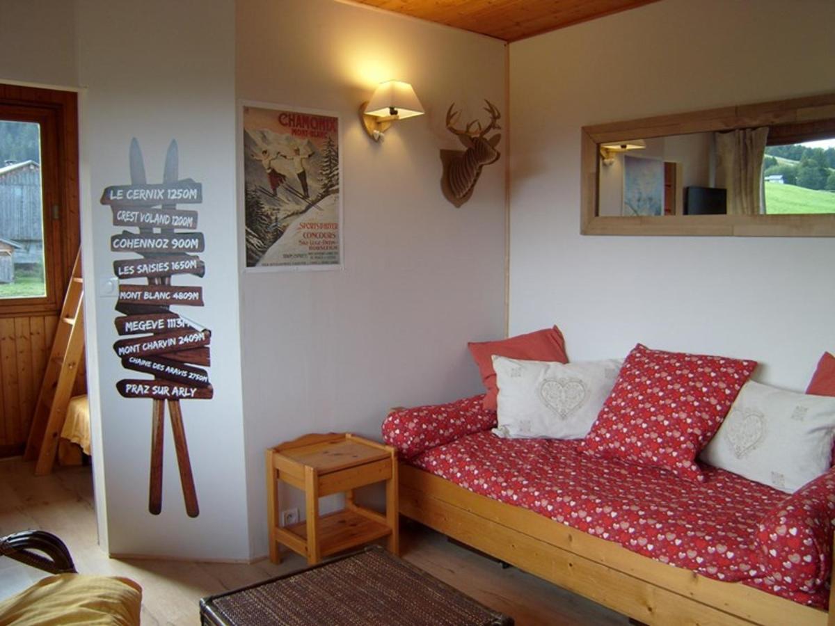 Charmant appartement avec balcon près des pistes, 4 pers., Crest-Voland, proche commerces - FR-1-733-22 - B&B Crest-Voland