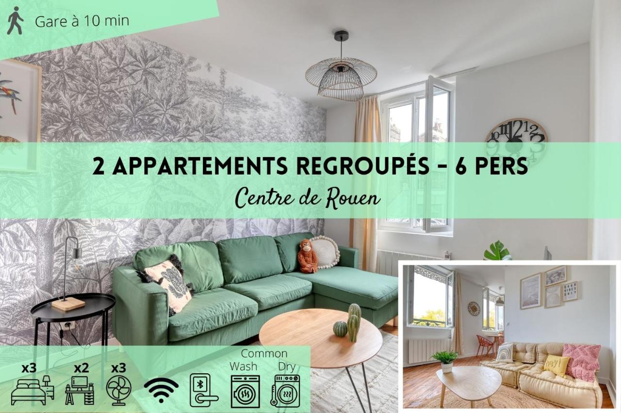 B&B Rouen - Ambiance Jungle et Cocon en hyper centre pour 2, 4 ou 6 pers - MyLittleStay - Bed and Breakfast Rouen