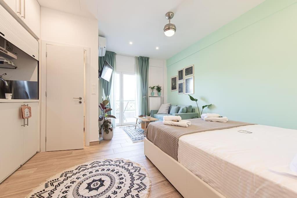 Menta Apartment - Hellenic Apartments Avlona - B&B Oinófyta