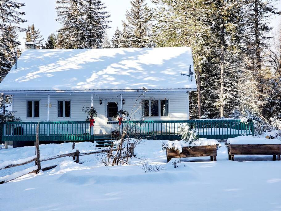 Chalet NABU L'Ours - Rivière - Billard - Bed and Breakfast Saint-Alexis-des-Monts
