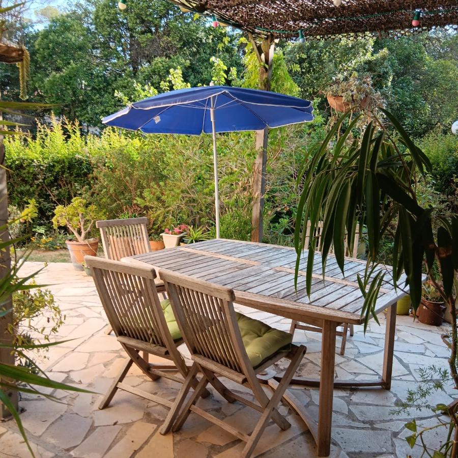 Appartement tranquille avec jardin et piscine - Chambres d’hôtes