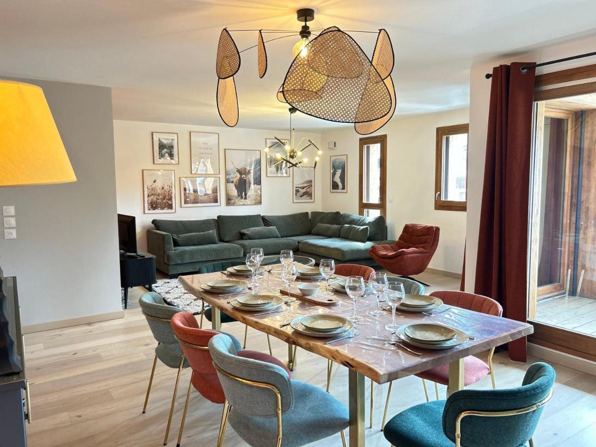 Appartement 4 Chambres au Coeur des Gets - Haut Standing, Parking, Wifi, Balcon, Proche Commerces - FR-1-623-319 - Chambres d’hôtes