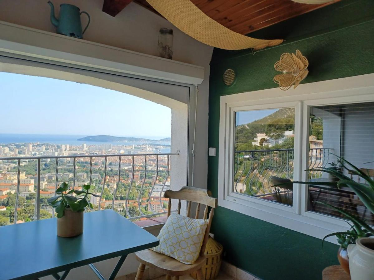 Le Balcon, vue panoramique au Faron - B&B Tolone