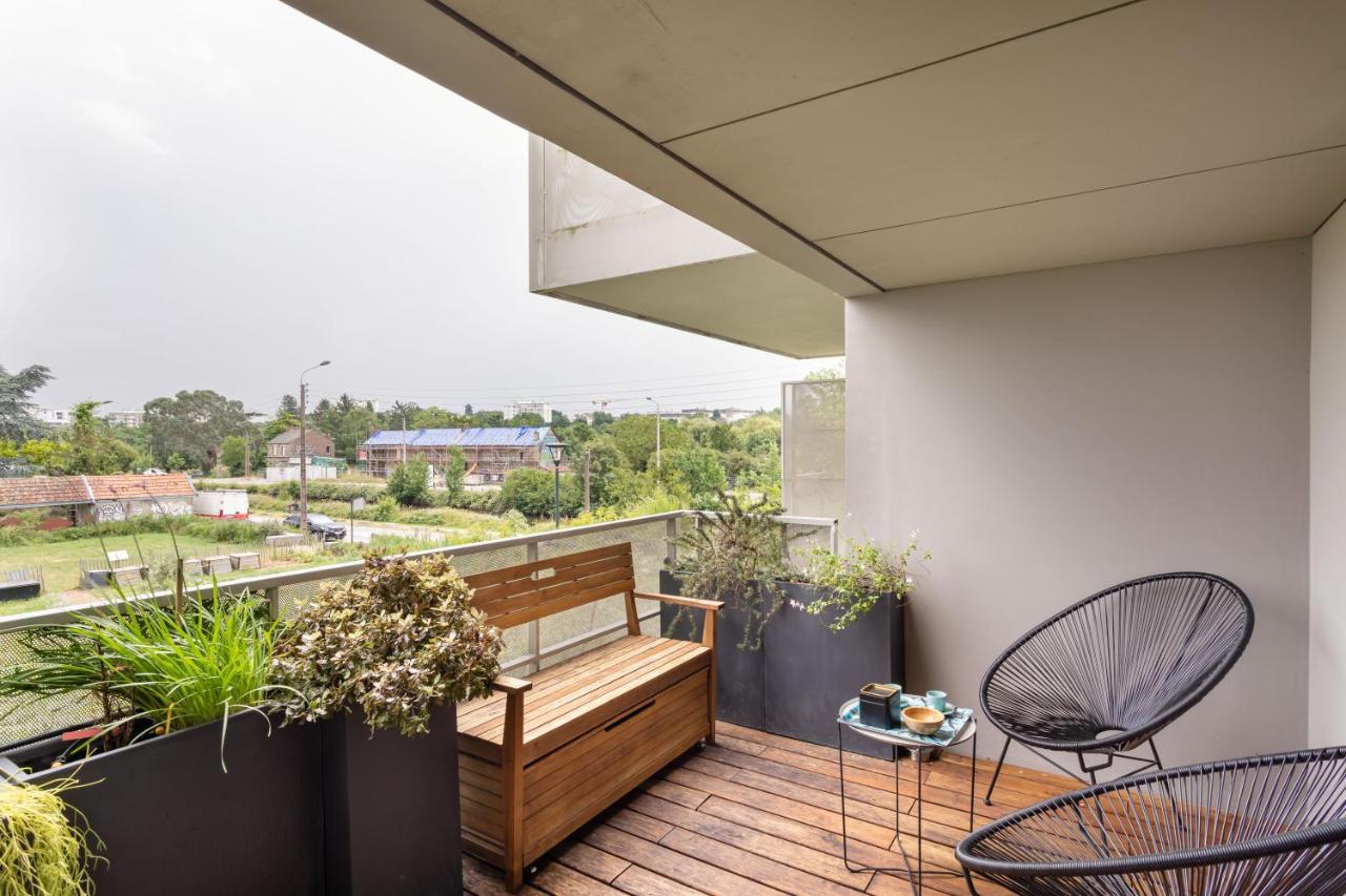 Le Canal - Appt avec balcon - Vue dégagée en bord de Vilaine - B&B Rennes