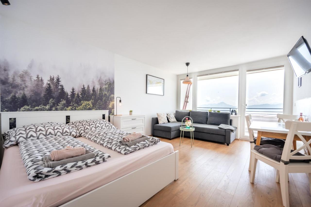 Apartment mit Blick auf die Berge