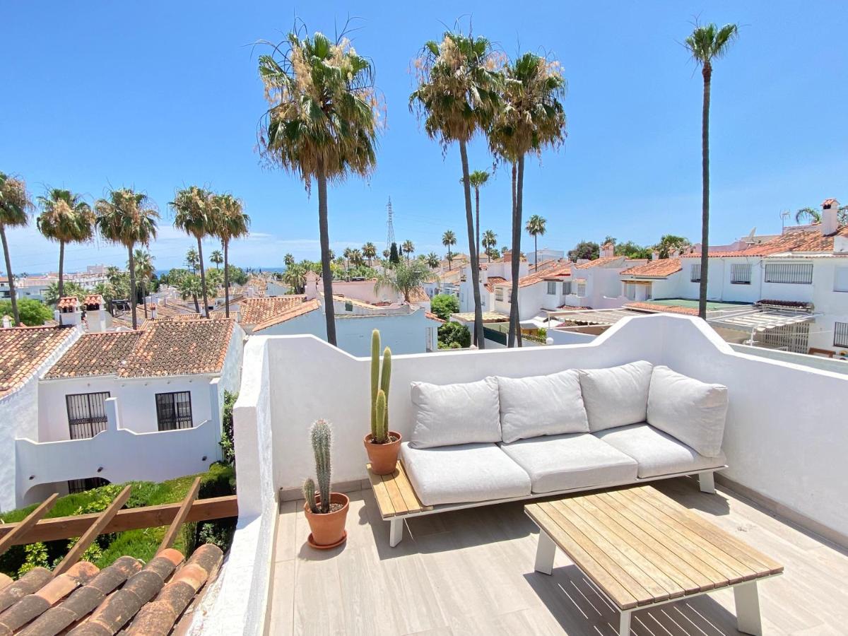 Townhouse w/sea view & garden - B&B Estepona