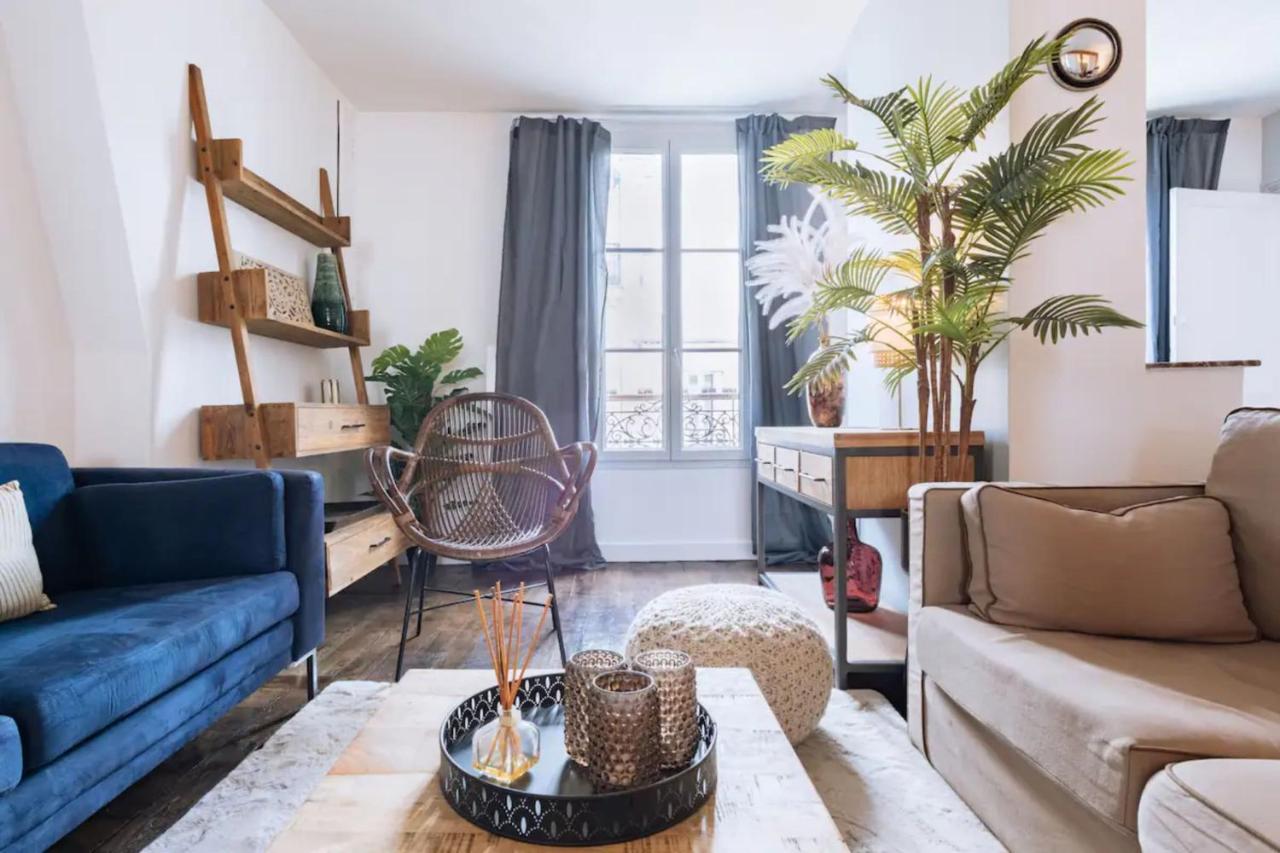 B&B Levallois-Perret - Spacious&Stylish 2BD Apartment for 4 - Bed and Breakfast Levallois-Perret