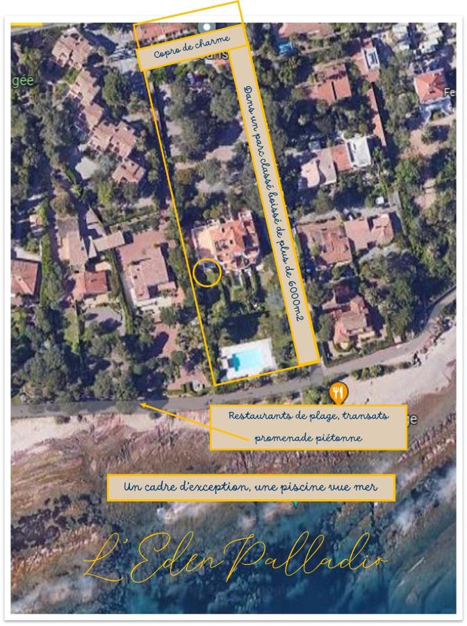Eden Palladio Appt 2 ch front de mer accès direct à la plage - B&B